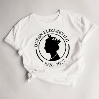 Queen Elizabeth ll Womens T - Shirt 1926 - 2022 T Shirt