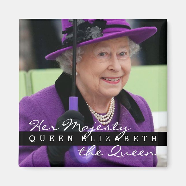 Queen Elizabeth of England Magnet (Framsidan)