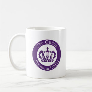 Queen Elizabeth Platinum Jubilee - drottningen Kaffemugg