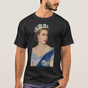 Queen Elizabeth s II British Krona Majesty Queen E T Shirt