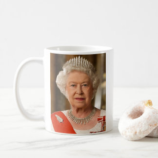 Queen Elizabeth Second Kaffemugg