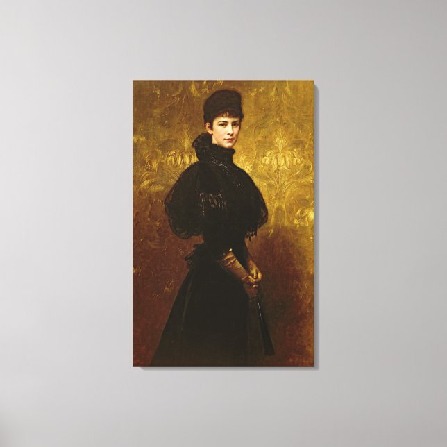 Queen Erzsebet Canvastryck (Framsida)