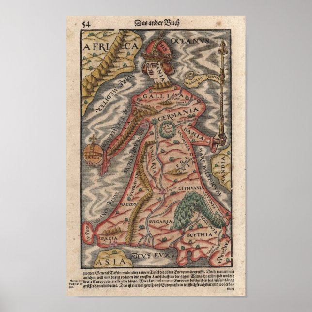 Queen Europe Poster (Framsidan)