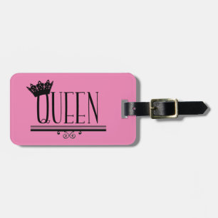 "QUEEN" - Fantastiskt Fabulous! Bagagebricka
