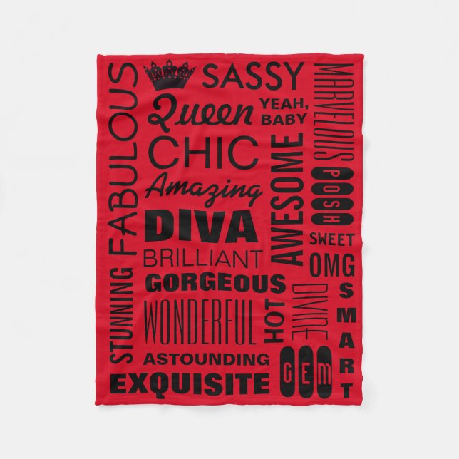 Queen Fleece Blanket (Framsidan)