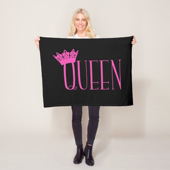 "Queen" Fleece Blankets (På plats)