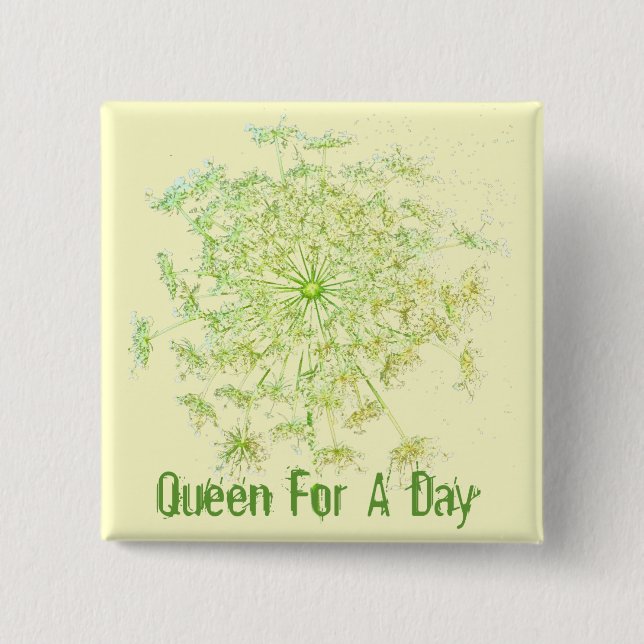 Queen for a Day Knapp (Framsida)