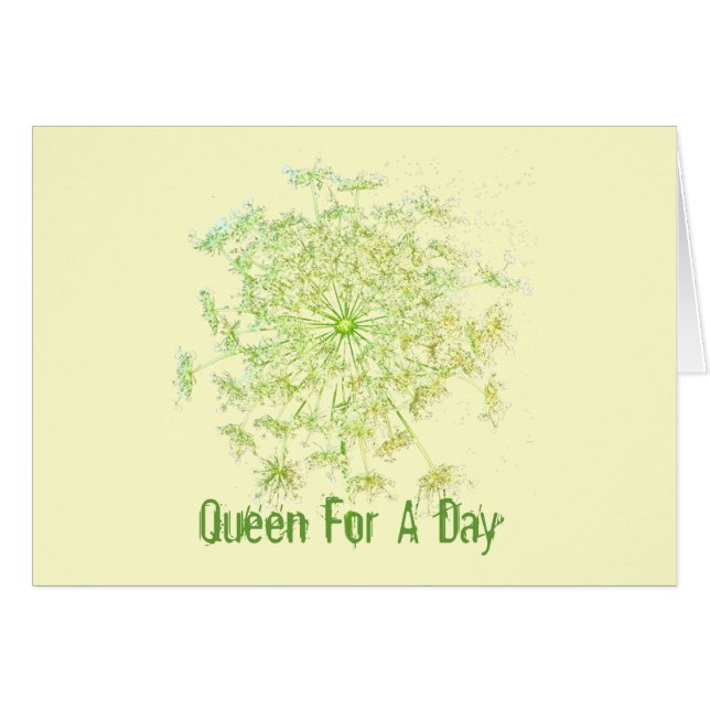 Queen for a Day OBS Kort (Framsidan Horizontal)