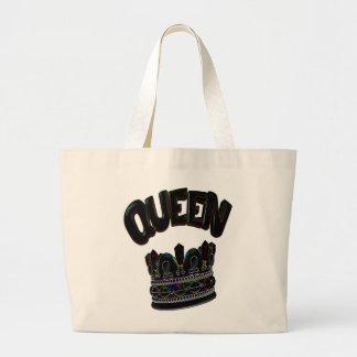 queen.glowrainbow jumbo tygkasse
