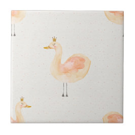 Queen Golden Goose Speckle Ceramic Tile Kakelplatta