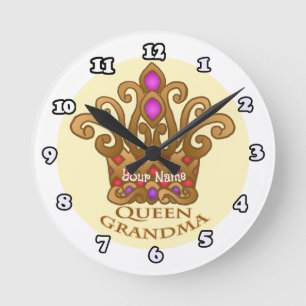 Queen Grandma klocka