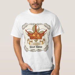 Queen Grandma Krona anpassningsbar T Shirt