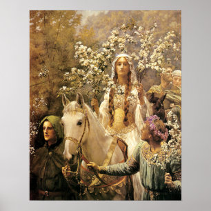 Queen Guinevere May Poster
