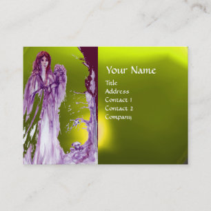 QUEEN GUINEVERE MONOGRAM VISITKORT