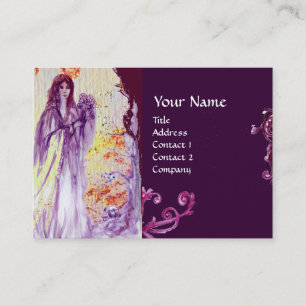 QUEEN GUINEVERE MONOGRAM VISITKORT