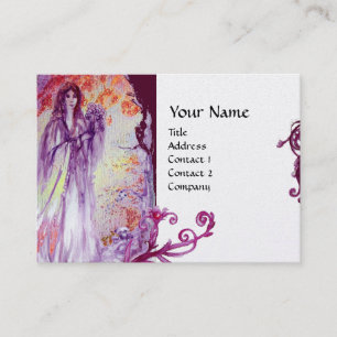 QUEEN GUINEVERE MONOGRAM VISITKORT