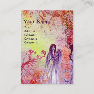 QUEEN GUINEVERE MONOGRAM VISITKORT