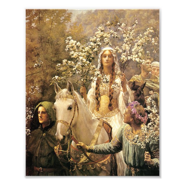 Queen Guinevere Moutprint Fototryck (Framsidan)