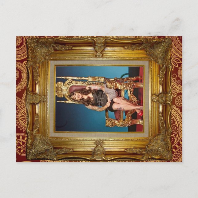 Queen Hannah Postcard Vykort (Framsida)