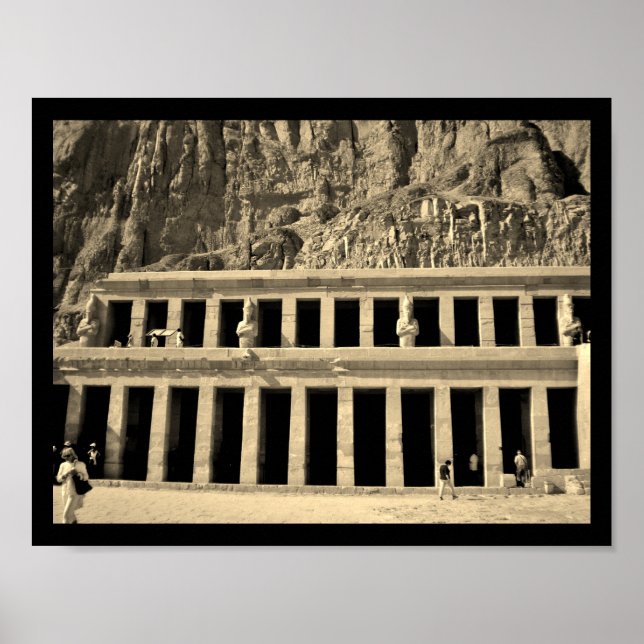 Queen Hatshepsut Temple Poster (Framsidan)