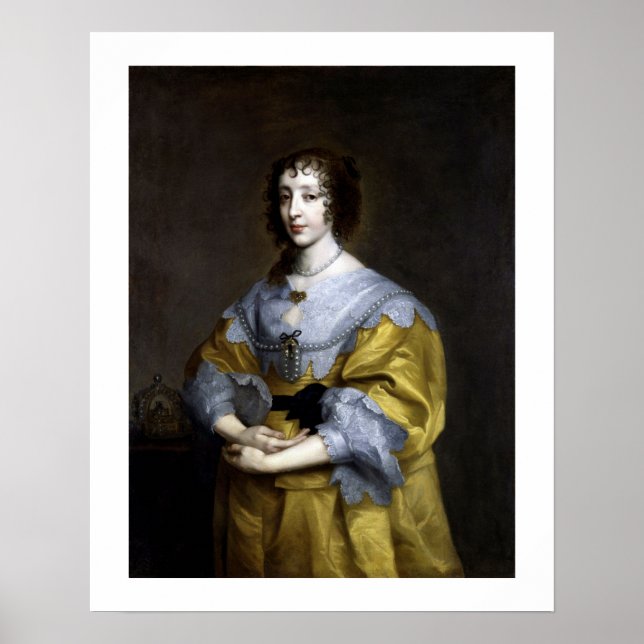 Queen Henrietta Maria Poster (Framsidan)