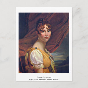 Queen Hortense av Gerard Francois Pascal Simon Vykort