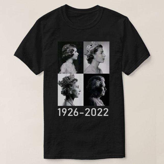 Queen II - Elizabeth England - Queen of England 19 T Shirt (Design framsida)