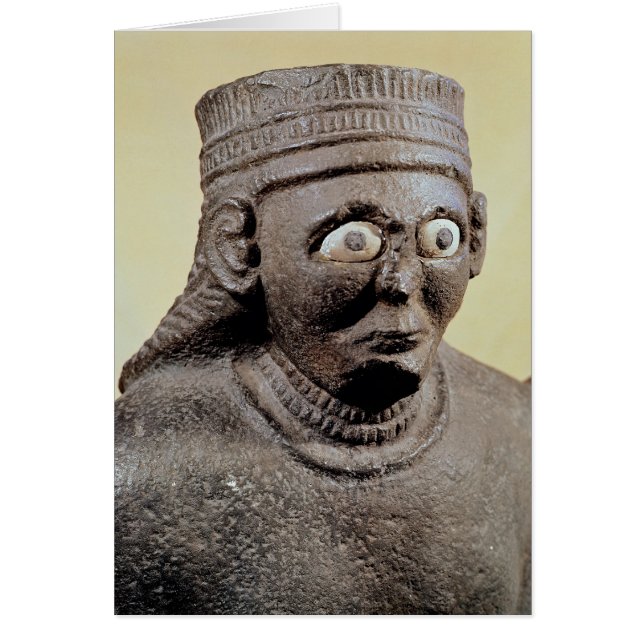 Queen Ishtar, fru i Kung Hadad Hälsningskort (Framsidan)