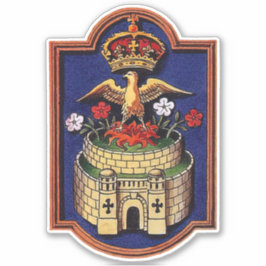 Queen Jane Seymour Royal Badge Phoenix Klistermärken
