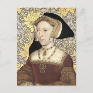 Queen Jane Seymour - vykort för Porträtt