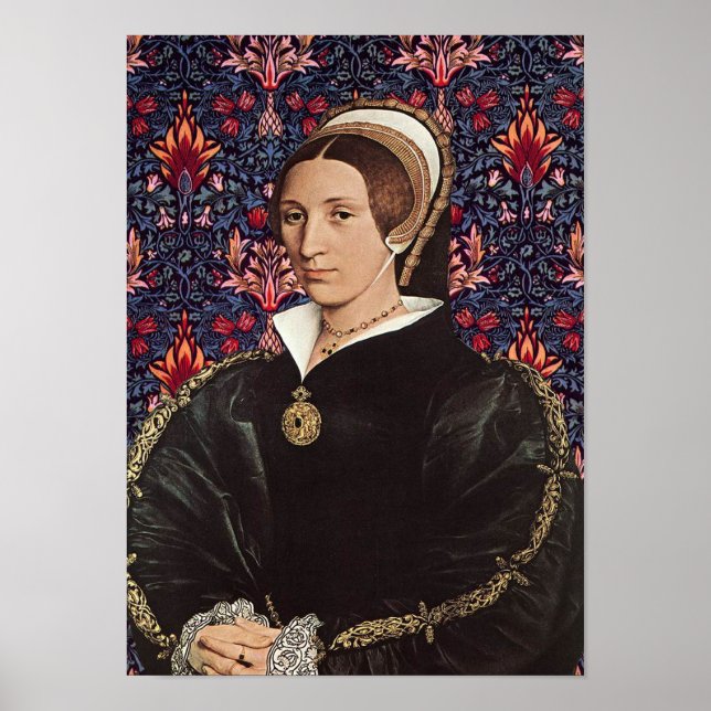 Queen Katherine Howard of England Porträtt Poster (Framsidan)
