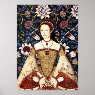 Queen Katherine Parr of England Porträtt Poster