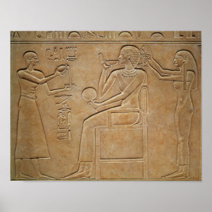 Queen Kawit på hennes toalett Poster