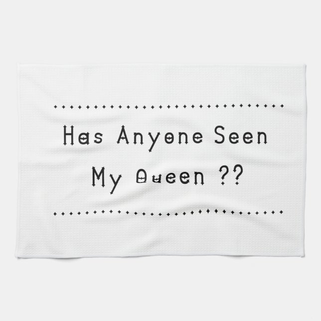 Queen Kökshandduk (Horisontell)