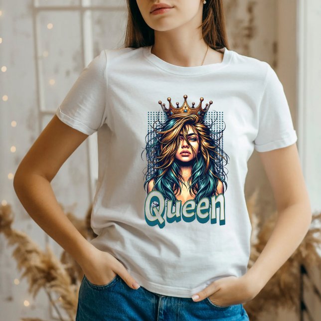 Queen Krona Graphic trendig tshirt T Shirt (Skapare uppladdad)