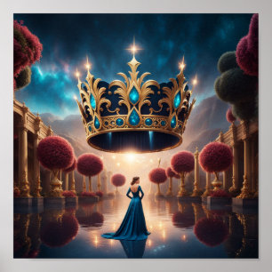 Queen krona Poster