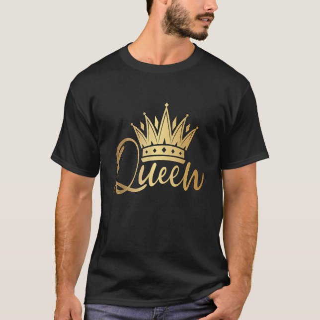 Queen Krona T Shirt (Framsida)
