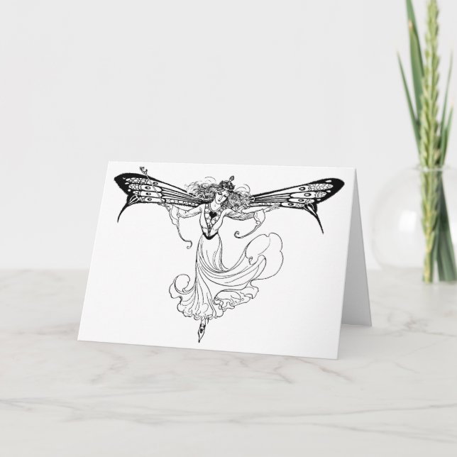 Queen Mab Fairy, drottning av Älvorna Kort (Framsida)