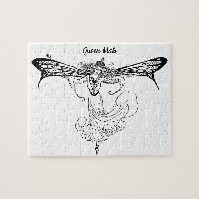 Queen Mab Fairy, drottning av Älvorna Pussel (Horisontell)