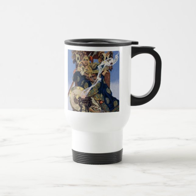 Queen Maeve Warrior Princess Fantasy Art Resemugg (Höger)