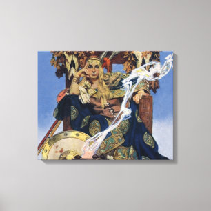 Queen Maeve Warrior Woman Princess Canvastryck