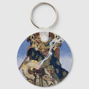 Queen Maeve Warrior Woman Princess Nyckelring