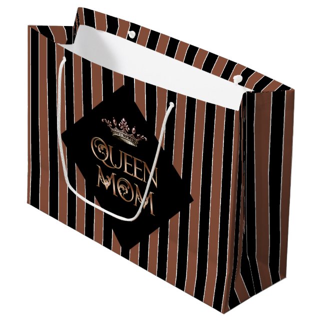 Queen Mamma Gift Bag (Framsidan Vinklad)