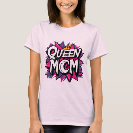 Queen Mamma - Urban Streetwear Graphic T Shirt