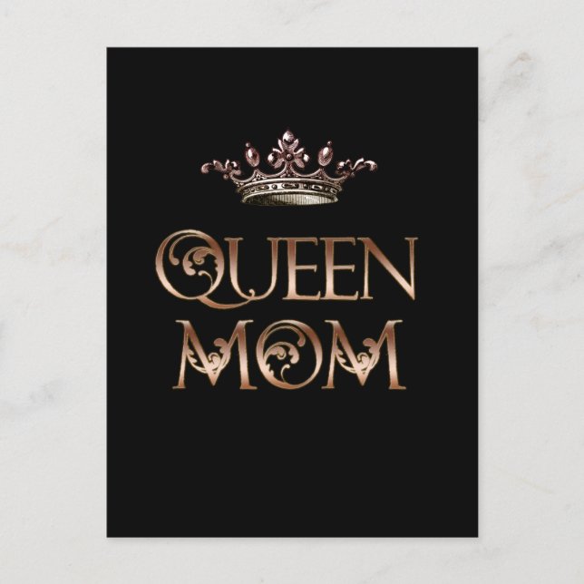 Queen Mamma Vykort (Framsida)