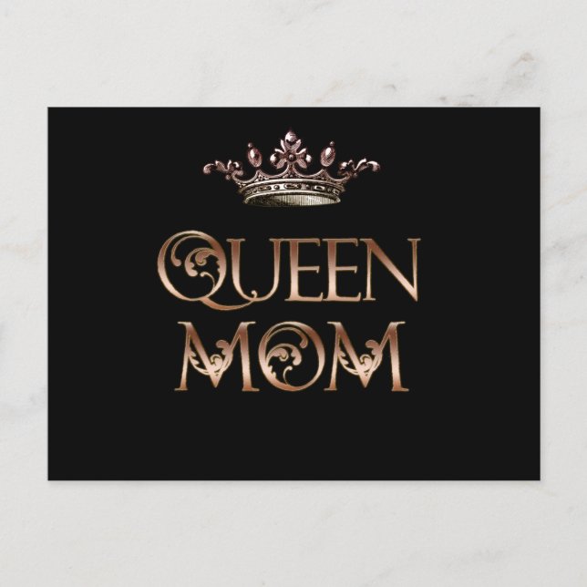 Queen Mamma Vykort (Framsida)
