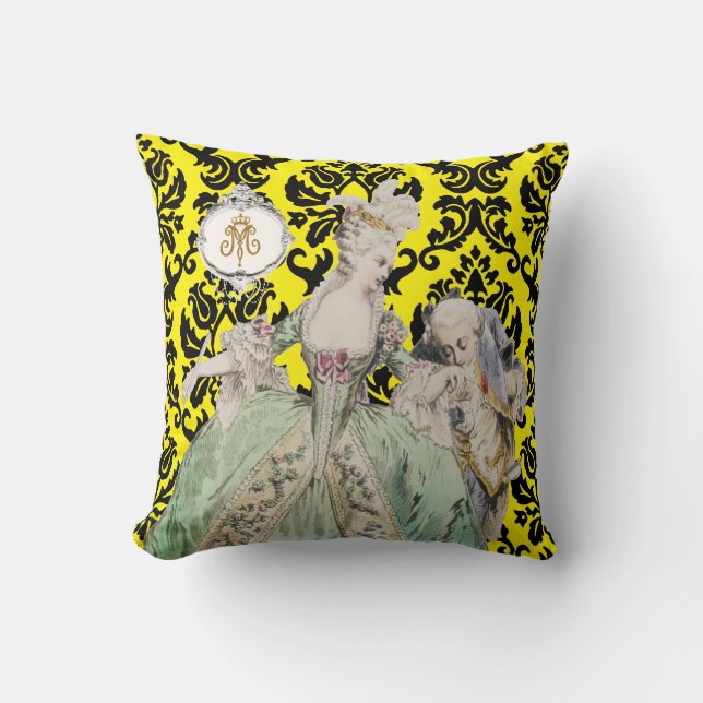 Queen Marie Antoinette CHANGE FÄRG - Pillow Kudde (Framsida)
