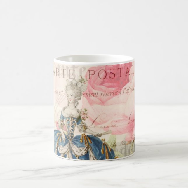 Queen Marie Antoinette Fransk Vintage Mugg (Center)