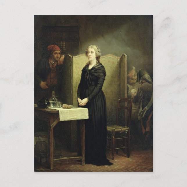 Queen Marie Antoinette i Conciergerie Vykort (Framsida)