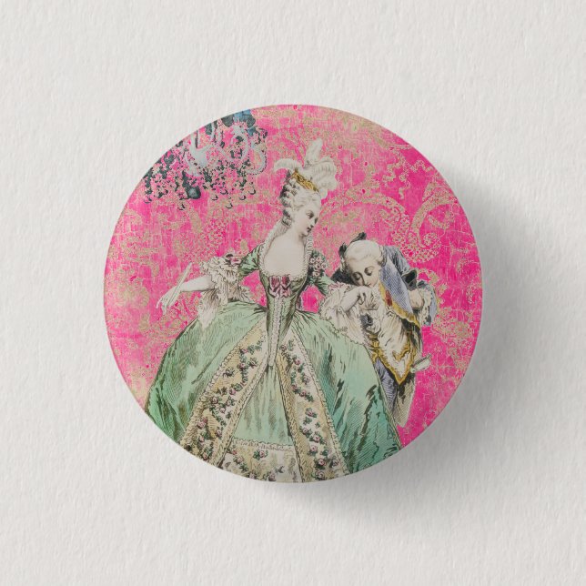 Queen Marie Antoinette - Knapp (Framsida)